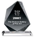 Dickson Gallery announces 2007 Artist of the Year